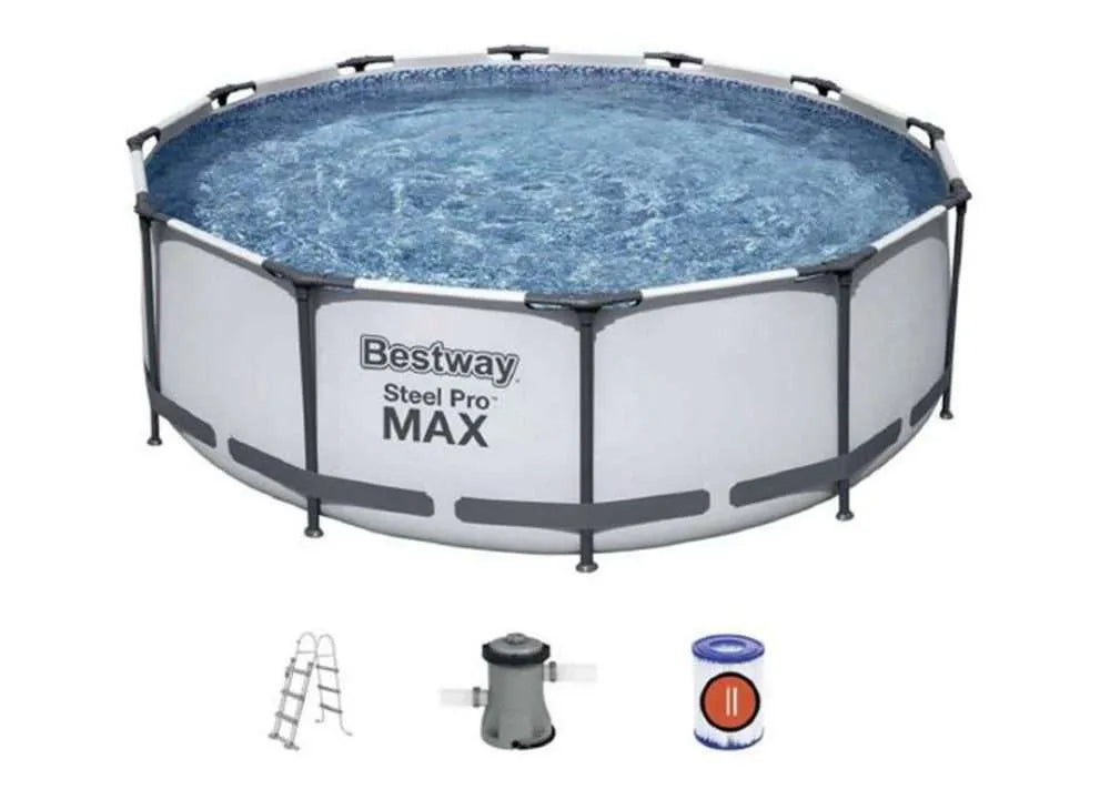 Round Above Ground Pool Set 3.66m * 1.0m– COOLBABY