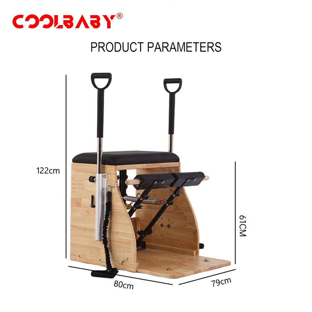 COOLBABY SSZ-WTY Pilates Reformer Stable Chair Balance Trainer