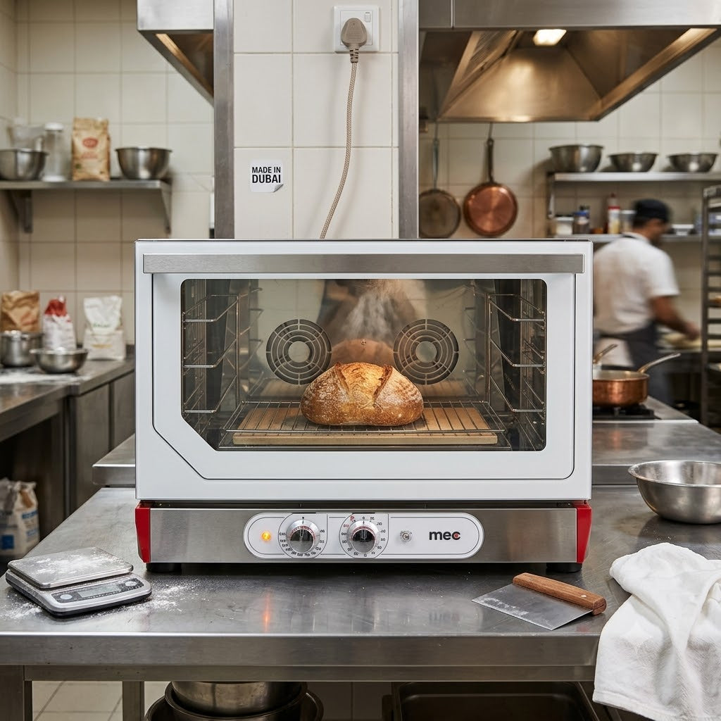 Electric Convection Oven – 4 Tray 600×400mm GN 1/1 Stainless Steel Bakery Oven Made in Italy