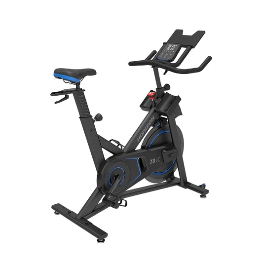 Commercial Indoor Spin Bike | 18KG Flywheel, 50-Level Magnetic Resistance & Bluetooth