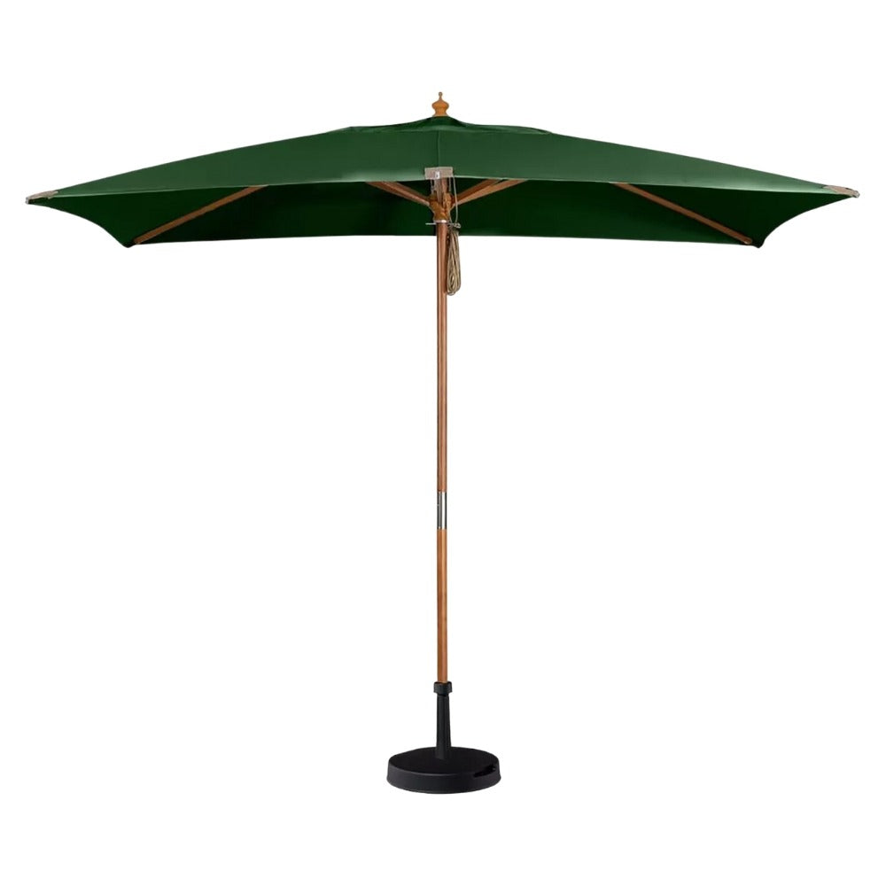 Wooden Frame Umbrella – Green - COOLBABY