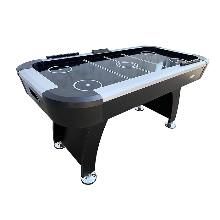 Air Hockey Table, Indoor Powered Hockey Game Table, Electronic Scorer ...