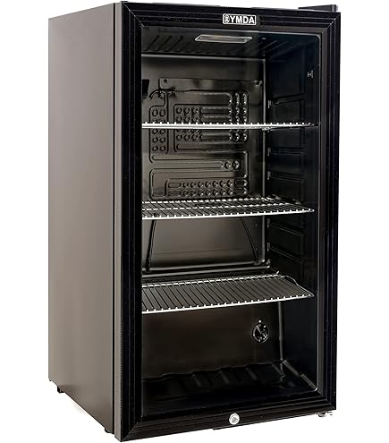 Beverage Cooler with Plastic Door – 60L Single‑Door Compact Drink Chiller