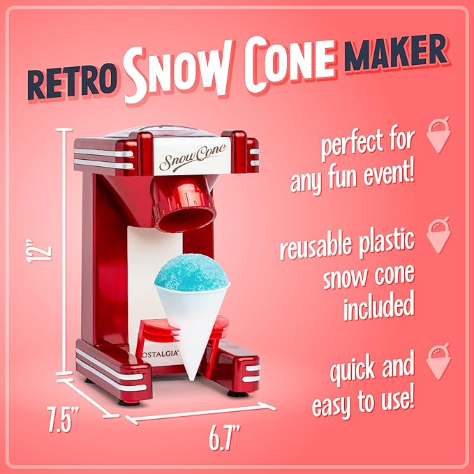 Single Snow Cone Maker Single - COOLBABY