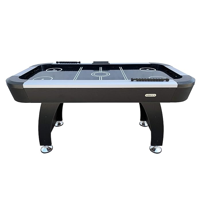 Air Hockey Table, Indoor Powered Hockey Game Table, Electronic Scorer - COOLBABY