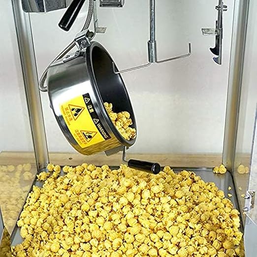 Electric Popcorn Machine with Thermal Lighting, Vintage Table-Top Popc ...