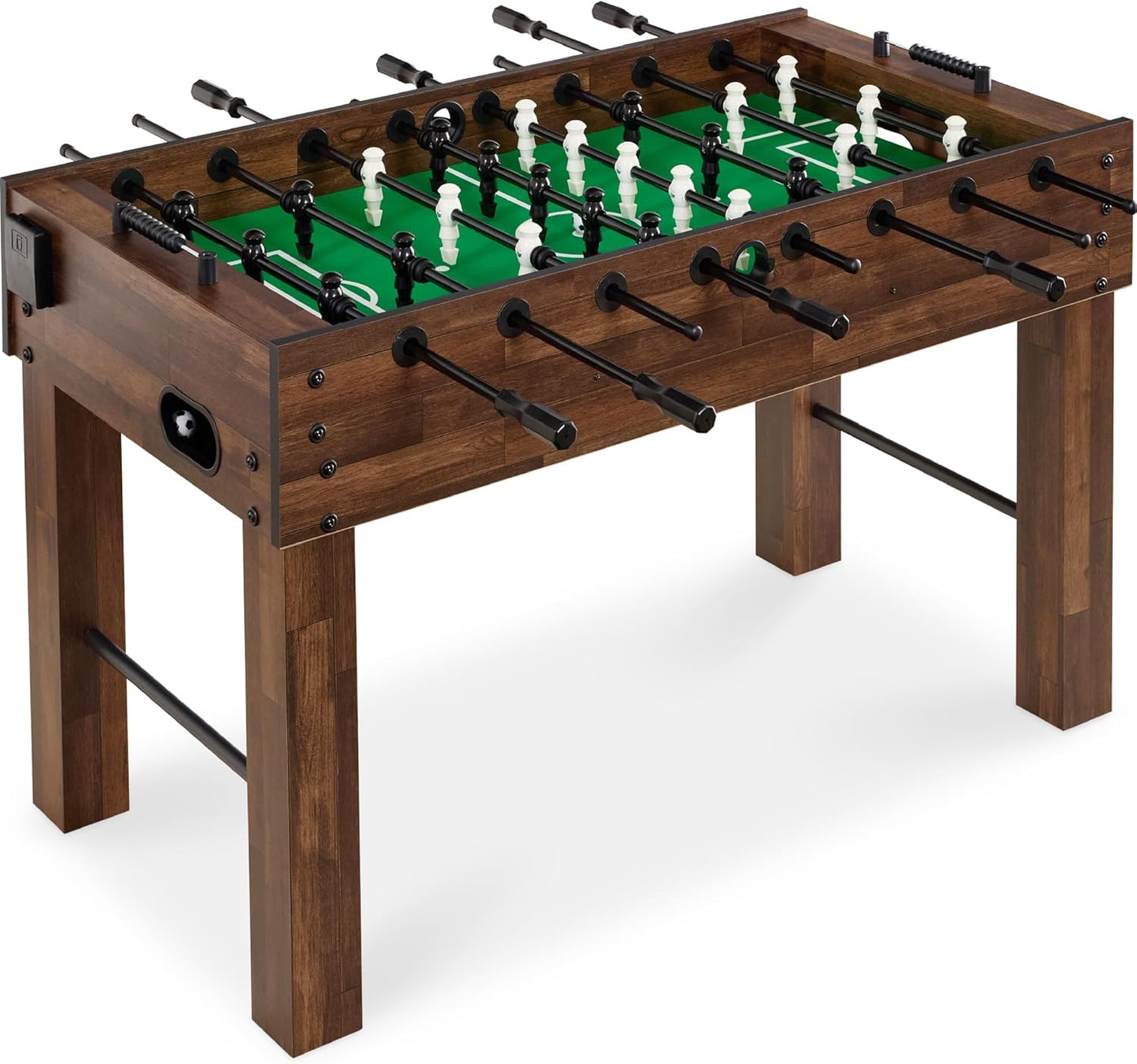 54 Inch Regulation Foosball Table for Home, Game Room - Includes 2 Balls, 2 Cup Holders - COOLBABY