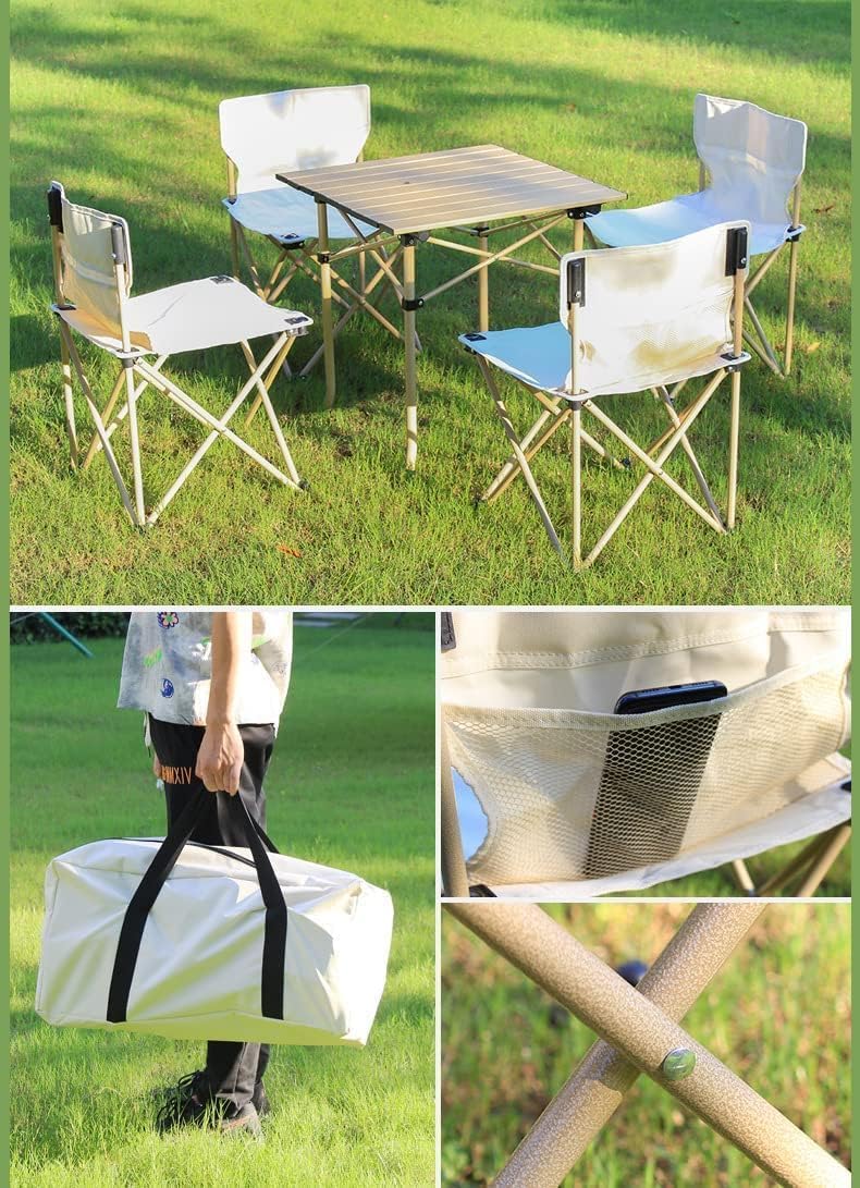 COOLBABY Convenient Style BBQ Camping Camping Picnic Table and Chair C