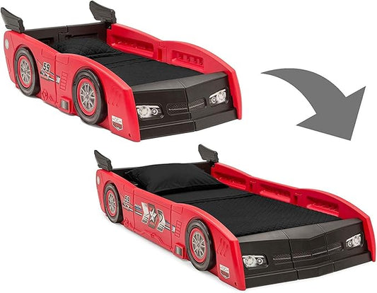 Grand Prix Race Car Toddler & Twin Bed - COOLBABY