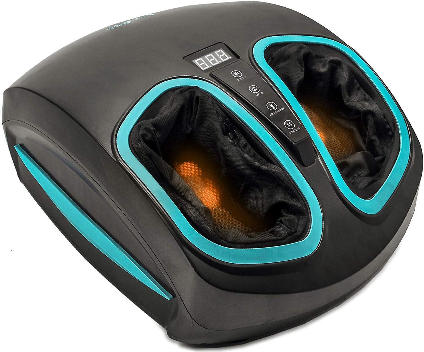Foot Massager Machine with Heat – Electric Deep Kneading & Air Compression Therapy for Foot, Leg Circulation, Plantar Fasciitis, Neuropathy & Chronic Pain Relief – Relaxing Home Spa Gift for Better Sleep - COOLBABY