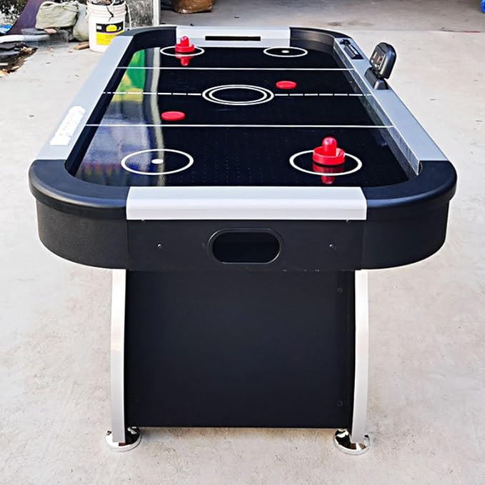 Air Hockey Table, Indoor Powered Hockey Game Table, Electronic Scorer - COOLBABY