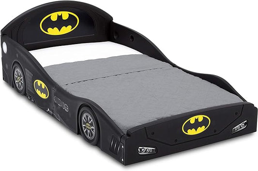 Batman Batmobile Car Sleep and Play Toddler Bed - COOLBABY