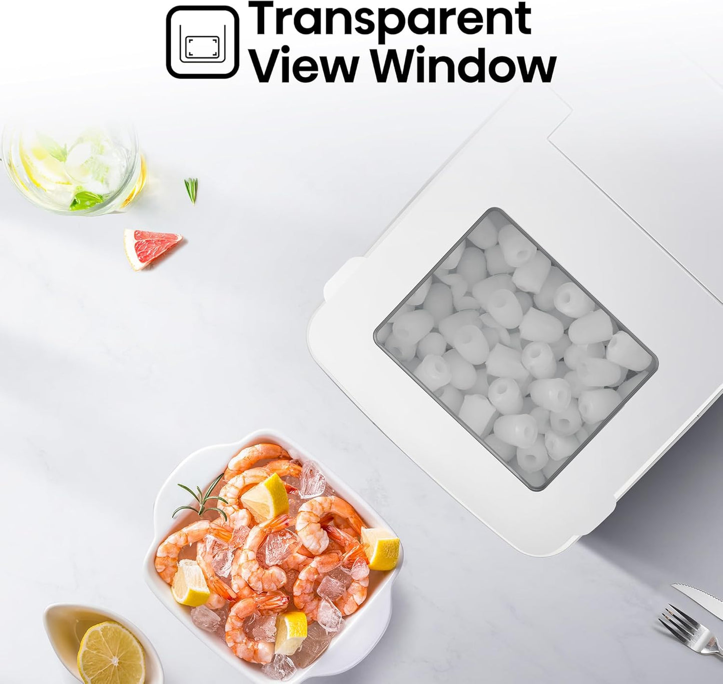 Automatic Ice Maker, Portable and compact 20 kg / 24 hours - ICM1263