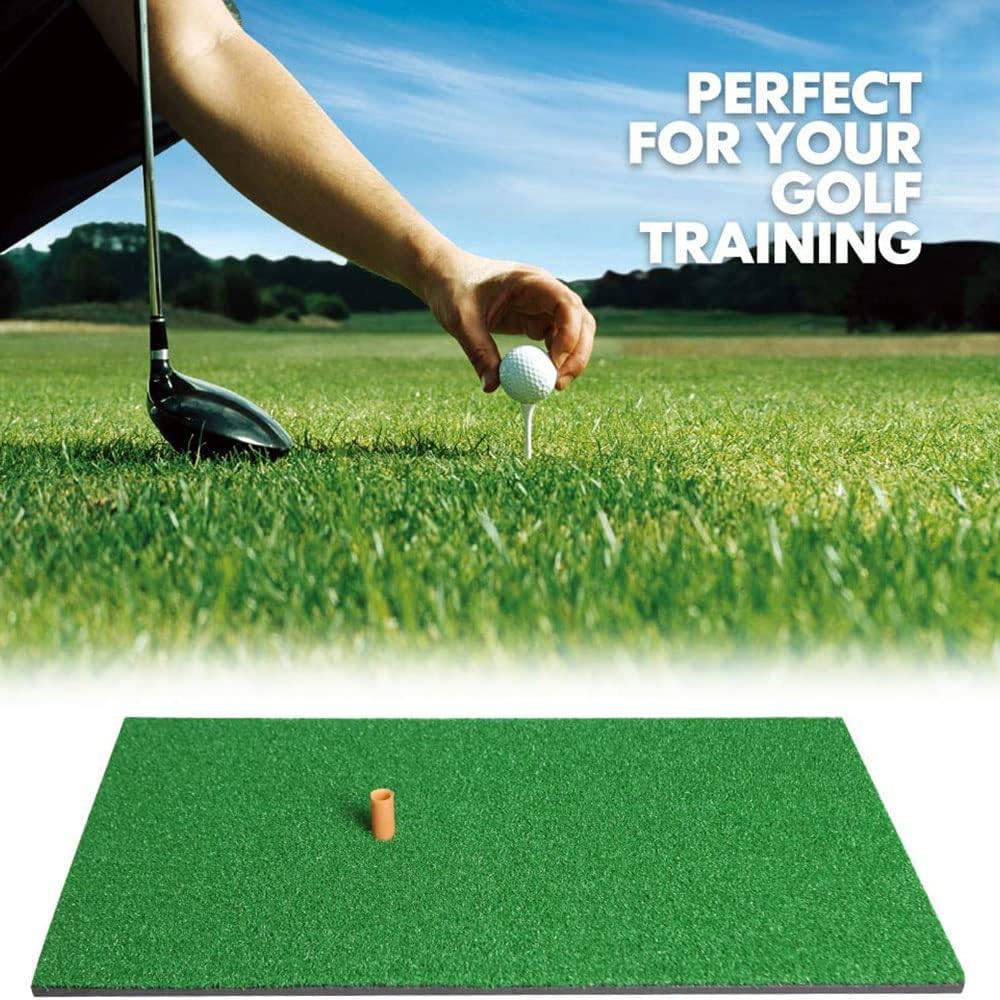 COOLBABY ZRW-GEFLXD Golf Hitting Mat Set: Perfect Your Swing Anywhere - COOL BABY