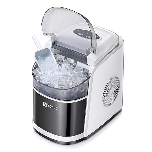 Countertop Ice Maker (Grey) – 12Kg/24H