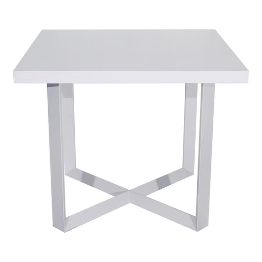 COOLBABY Square Meeting Table 720-MT05 – Durable Matt White, Scratch & Water Proof - COOLBABY