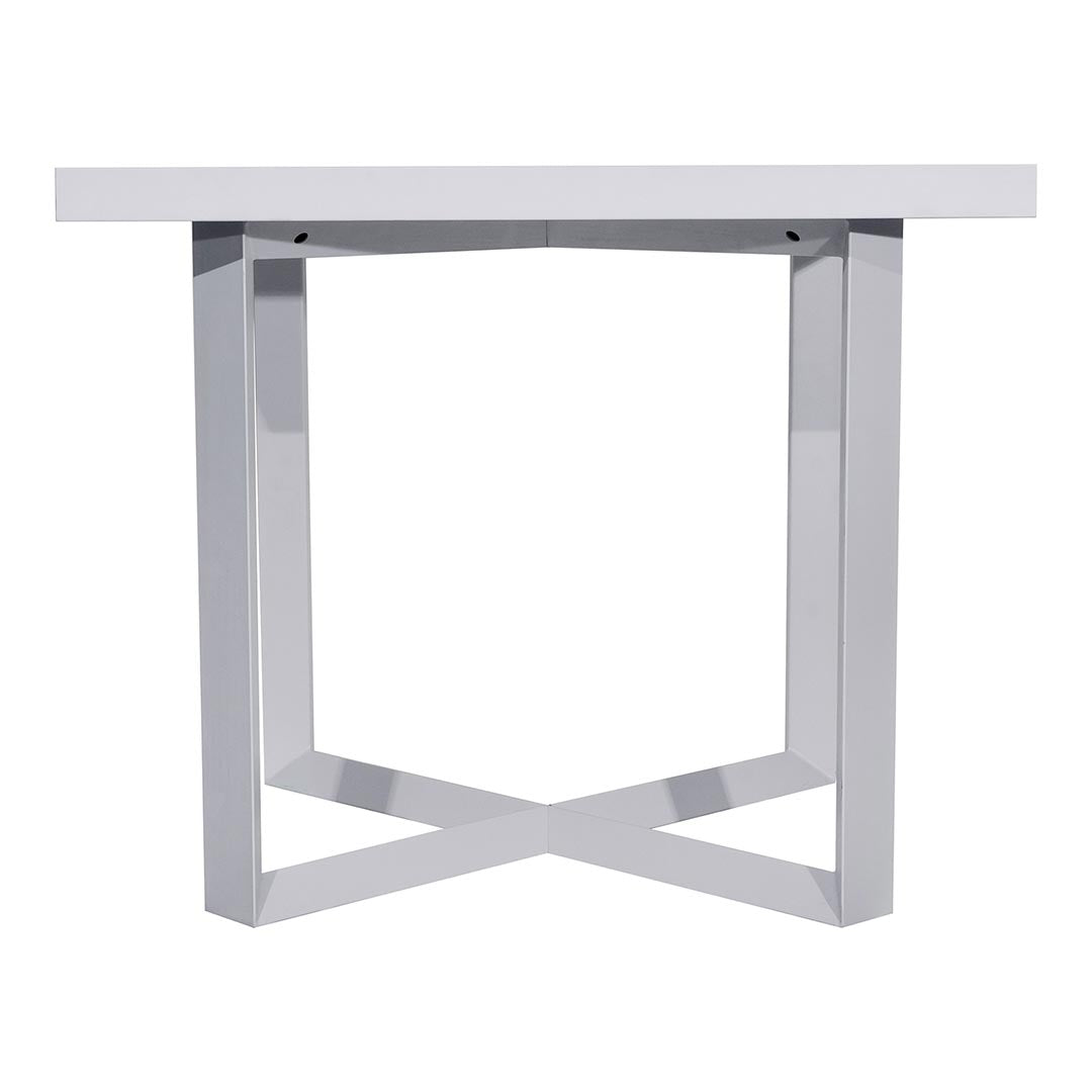 COOLBABY Square Meeting Table 720-MT05 – Durable Matt White, Scratch & Water Proof - COOLBABY