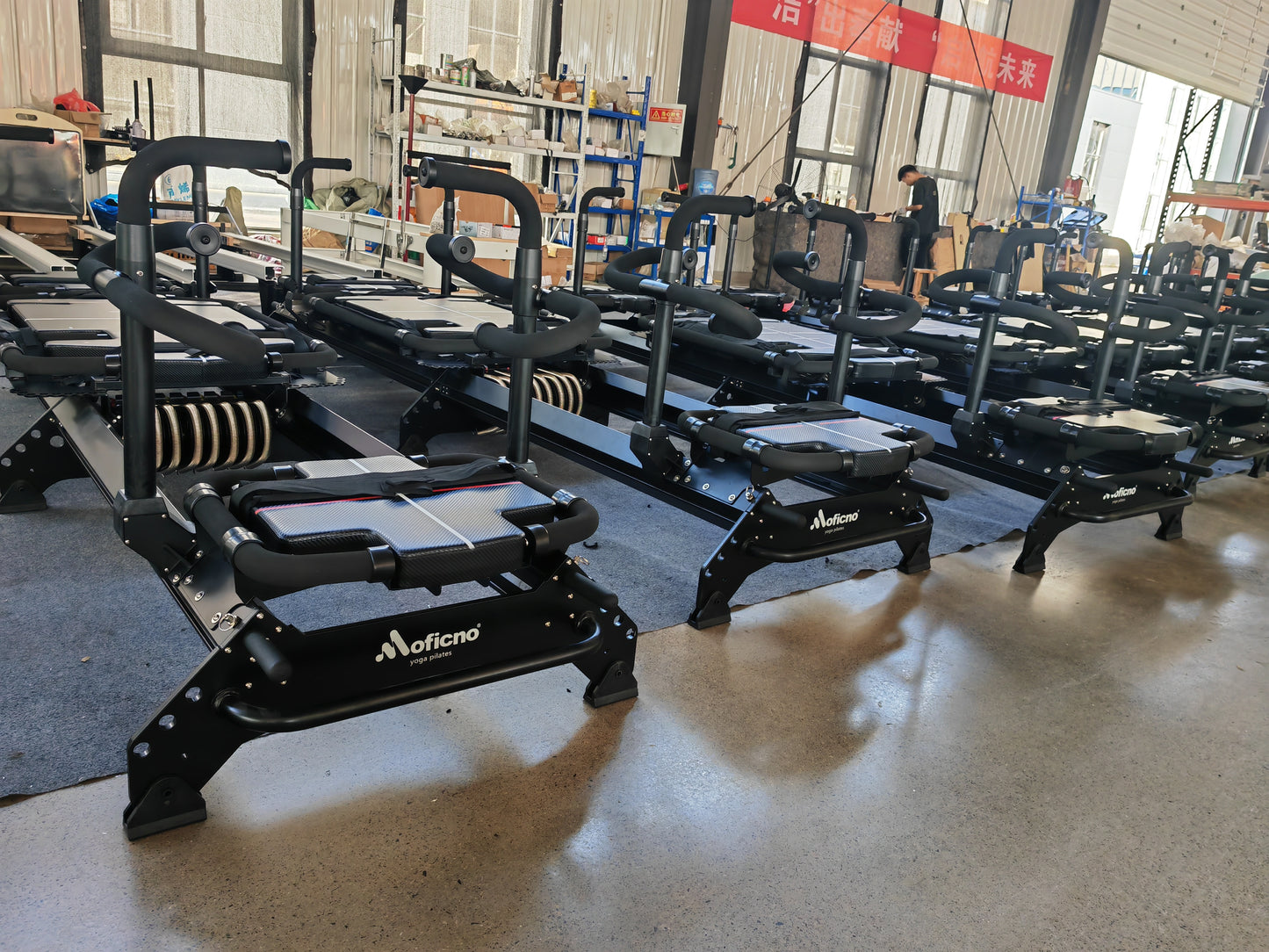 Multifunctional Megaformer Pilates Supermodel Machine Adjustable Gym Aluminum Alloy Pilates Body Shaping Machine Home Core Training Professional Device