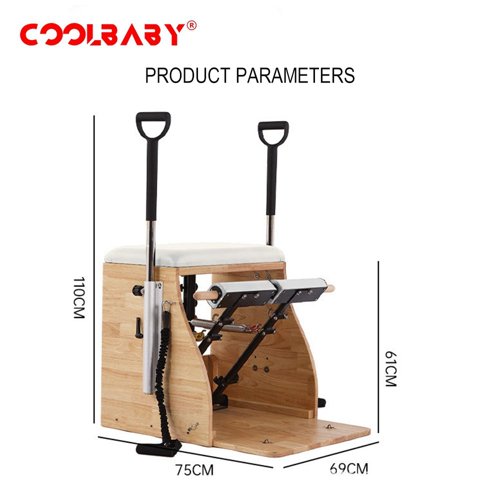 COOLBABY SSZ-WTY Pilates Stable Chair Balance Trainer Multifunctional - COOLBABY