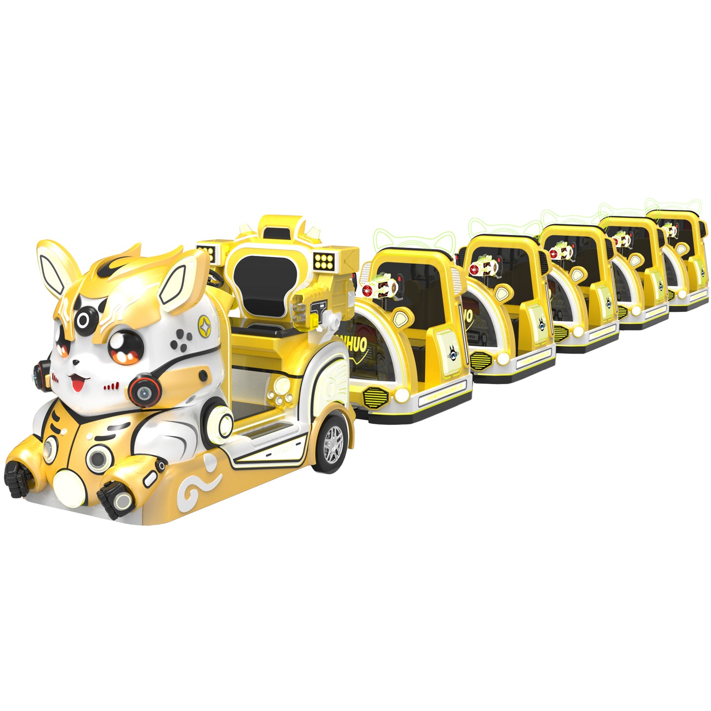 Entertainment Device Amusement Park Facilities Kiddie Ride On Car Kids Small Sightseeing Tourist Electric Train - COOLBABY