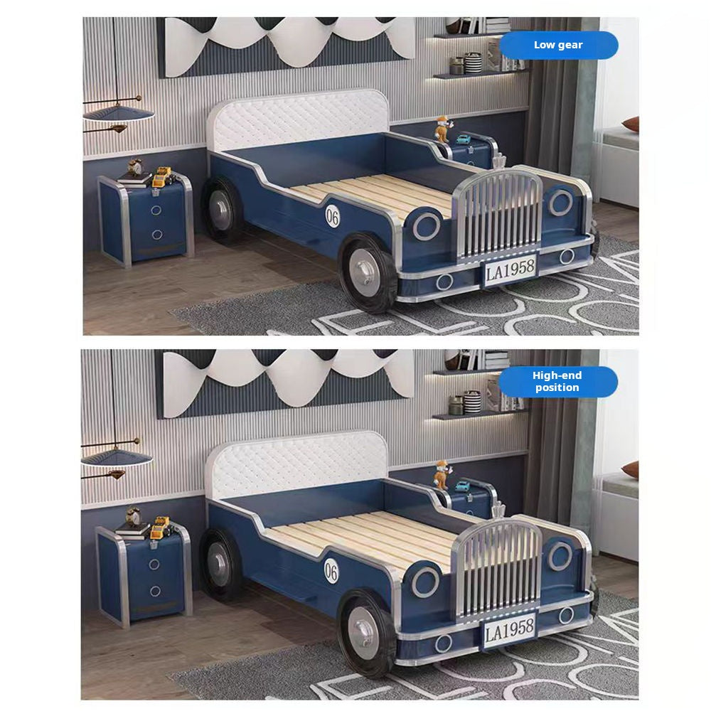 COOLBABY ZLJ1128 Children's Bed Boys Bed Car Style Single Bed - COOLBABY