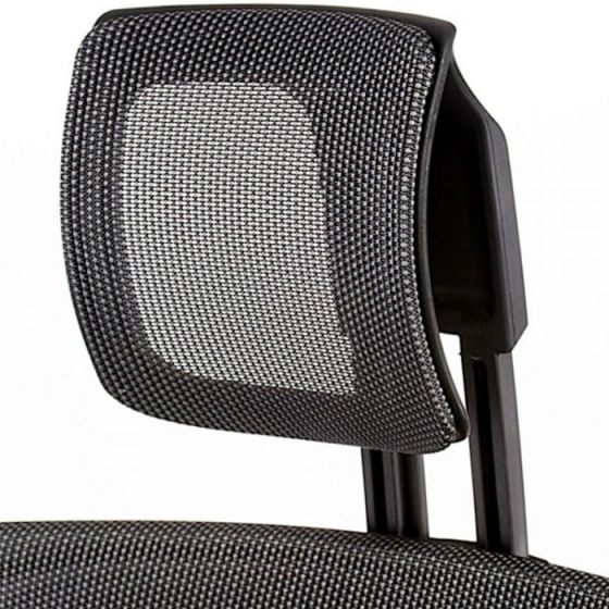 High Back Fabric Chair 49 cm - Black Office Chair - COOLBABY