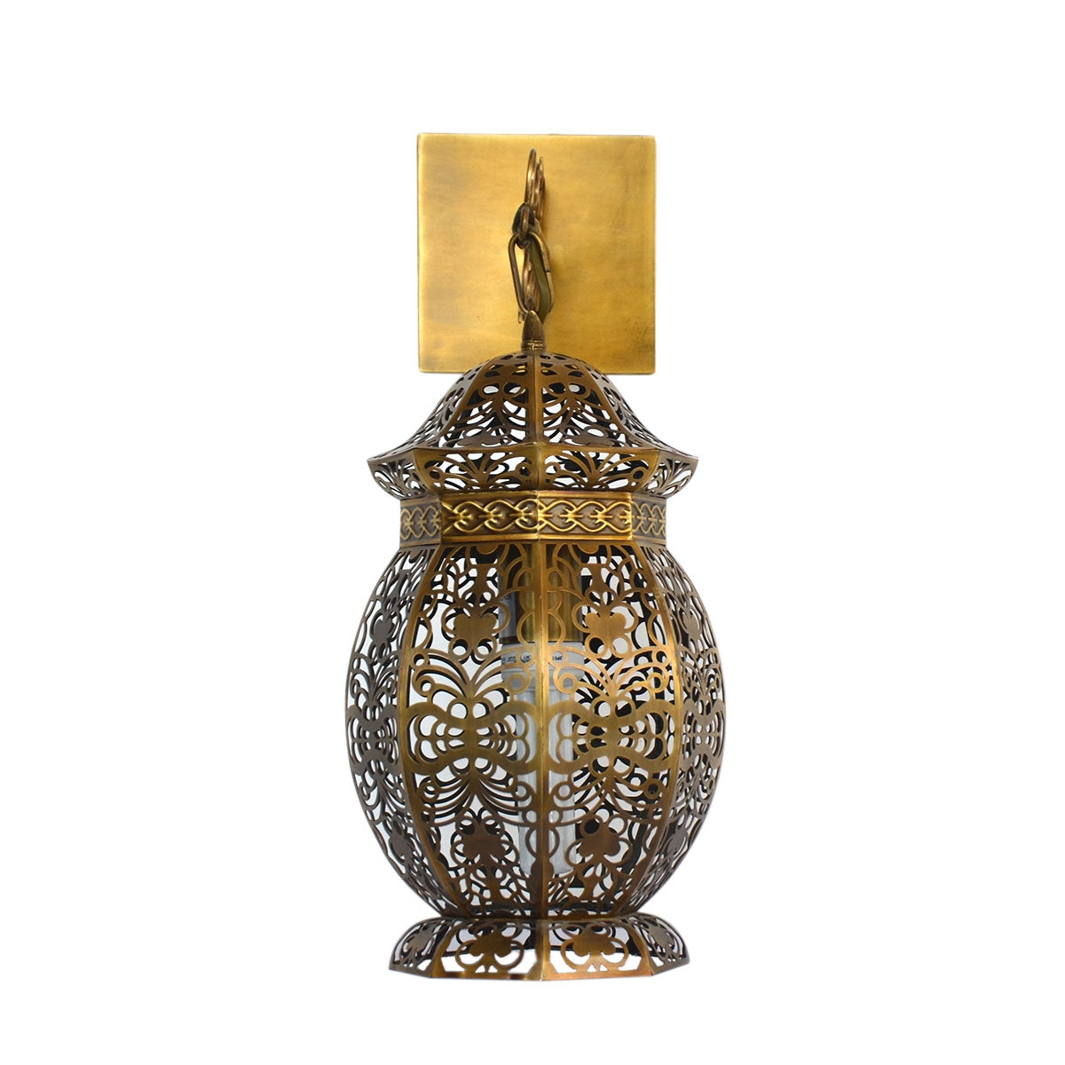 Arabic Wall Light - Brass