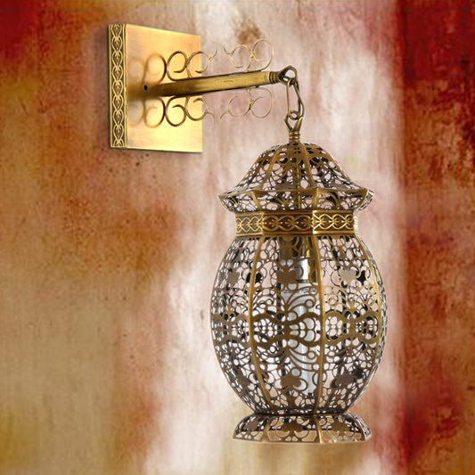 Arabic Wall Light - Brass