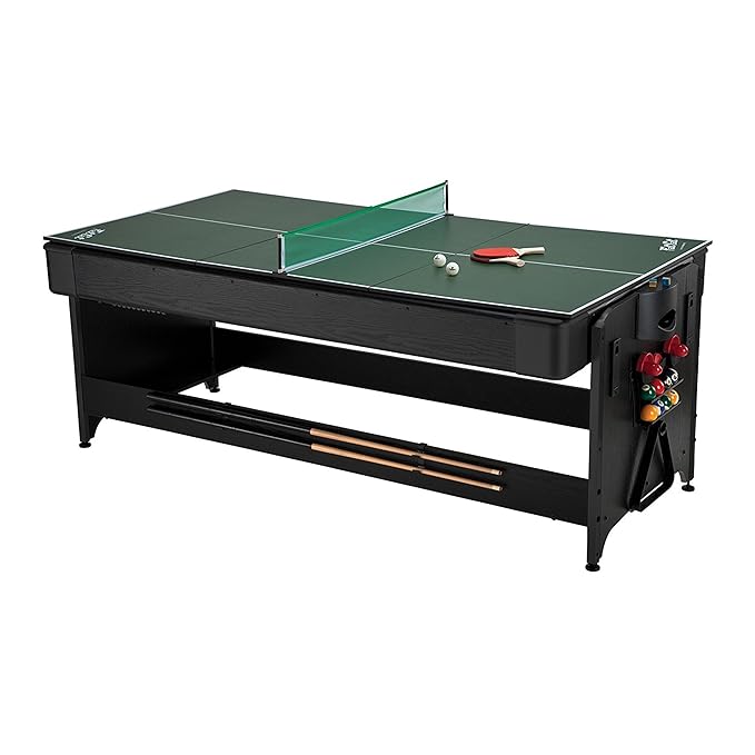 4 in 1 Multi Game Table Hockey Table, Pool Table, Ping Pong Table and Dinning Table - COOLBABY