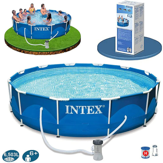 Metal Frame Pool Set With Filter Pump 3.05mt * 76cm - COOLBABY