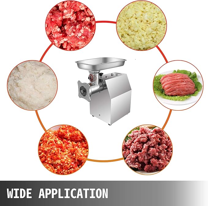 Stainless Steel Meat Mincer - 750W - COOLBABY