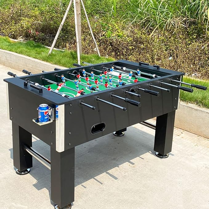 Table football Multiplayer Foosball Table, Easy To Assemble Tall Foot Table Football Game, For Sports Game And Garden - COOLBABY