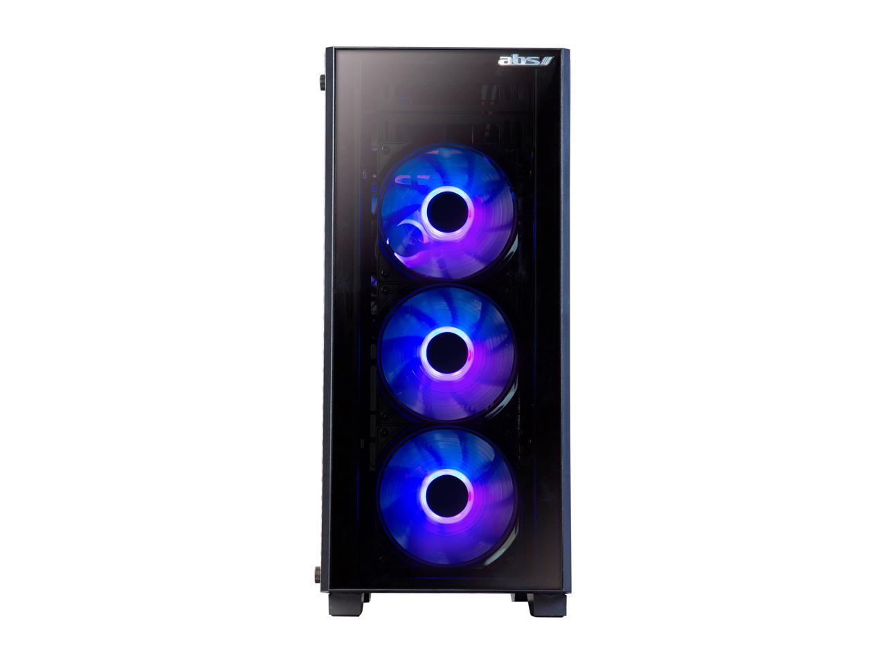 Budget Gaming PC - AMD Ryzen 5 3600 6 Cores 12 Threads, NVIDIA RTX 2070 8GB, 32GB DDR4 RAM 3200MHz, 1TB SSD Gen 4, 650W 80 PLUS PSU, Tower cooling - COOLBABY