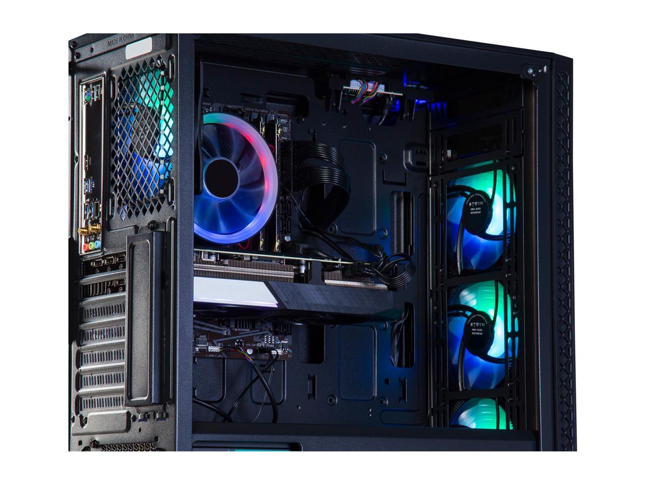 Budget Gaming PC - AMD Ryzen 5 3600 6 Cores 12 Threads, NVIDIA RTX 2070 8GB, 32GB DDR4 RAM 3200MHz, 1TB SSD Gen 4, 650W 80 PLUS PSU, Tower cooling - COOLBABY