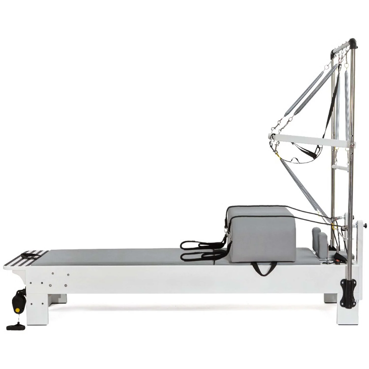 Premium Wood Pilates Reformer with Tower Commercial Grade Studio Core Bed for High-Intensity Training
