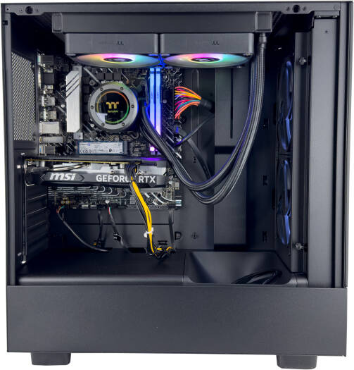 AMD Gaming PC: Intel Core i7-12700K, RTX 4060 8GB, 48GB DDR5 RAM, 1TB SSD - COOLBABY