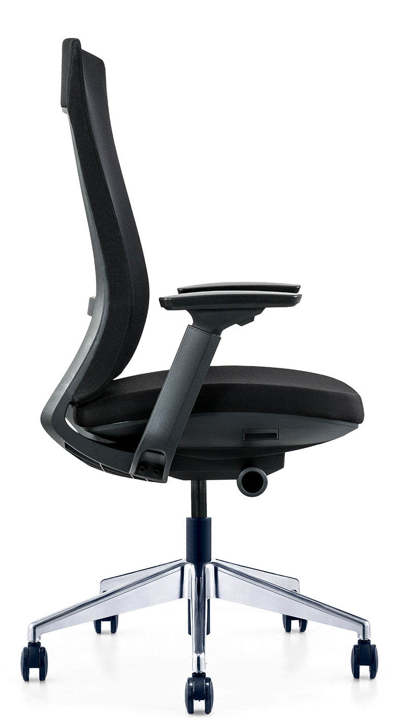 High Back Multifunction Ergonomic Office Chair, Adjustable Headrest, Lumbar Support