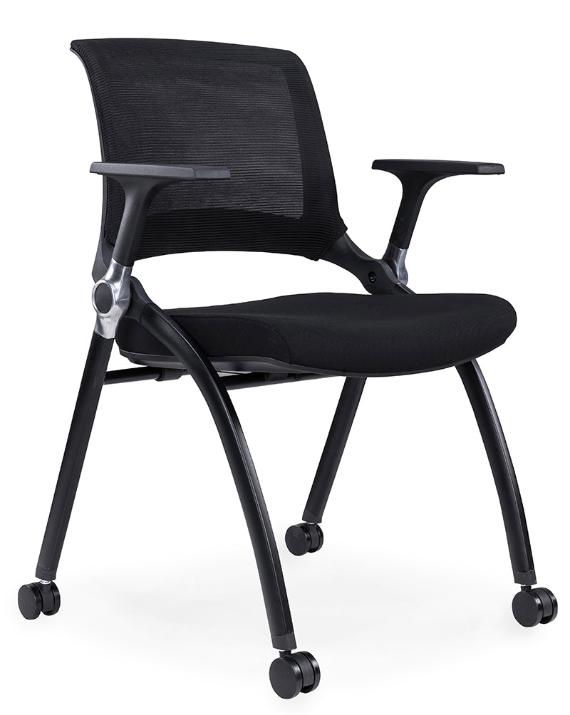 Training Chair with Casters - Black