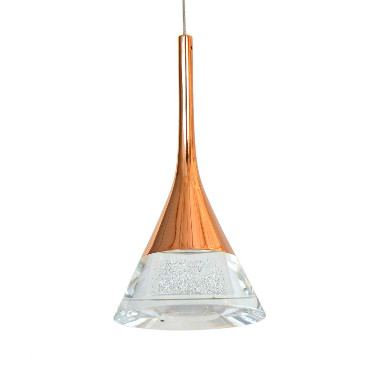 Modern Jeanne Pendant Light LED 1A - Rose Gold