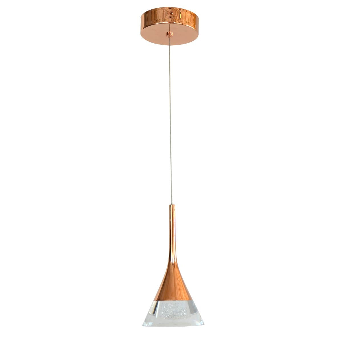 Modern Jeanne Pendant Light LED 1A - Rose Gold