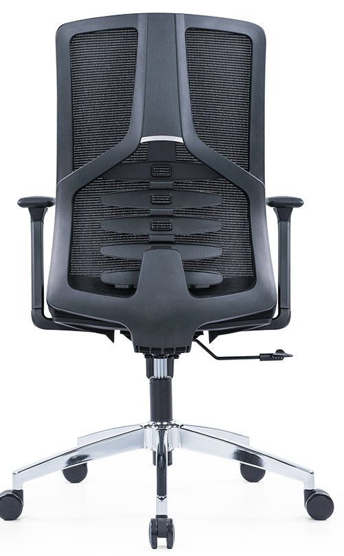 High Back Ergonomic Swivel Chair, Black Mesh Office Chair