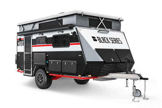 COOLBABY Black Series HQ12 12FT OFFROAD TRAVEL TRAILER WITH LUXURY FEATURES RV Camper - COOL BABY