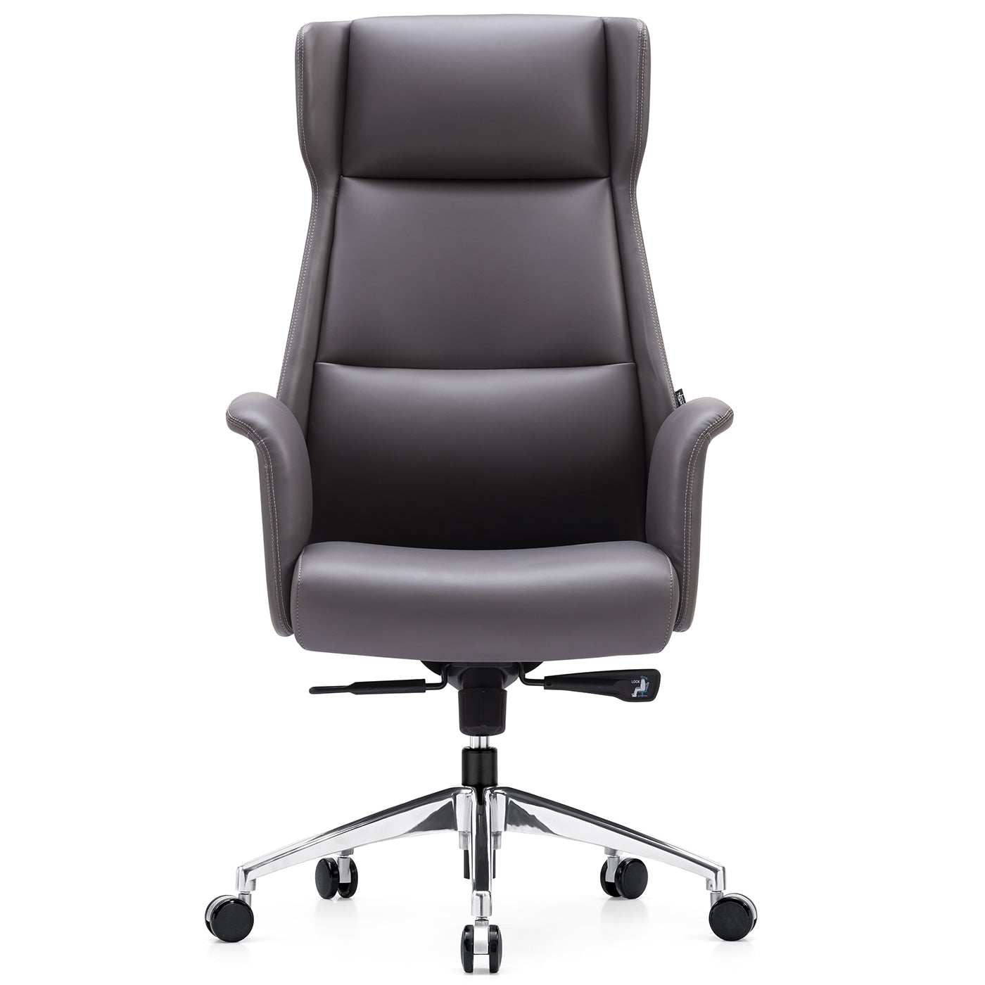 High Back Leather Office Chair - COOLBABY