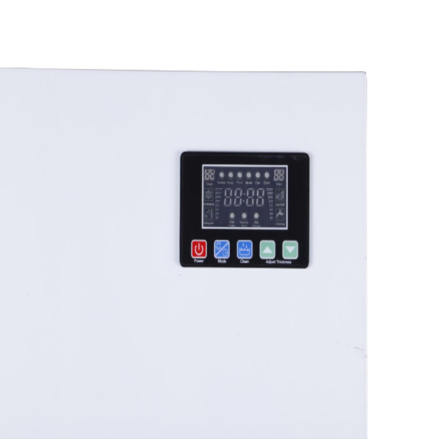 Ice Cube Makers, Commercial Ice Maker Machine,Under Counter Ice Maker with Large Storage Bin,Fully-Automatic Freestanding Commercial Clear Cube Ice Make for Bussiness, Home,215KG