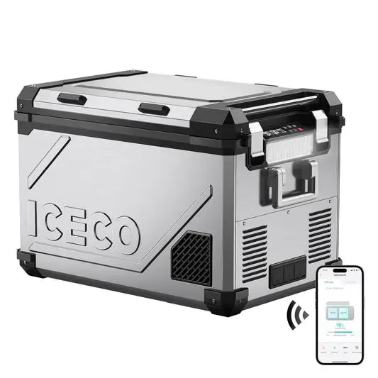 APL55 Dual Zone Portable Fridge Freezer | 55L SECOP Compressor Camping Fridge