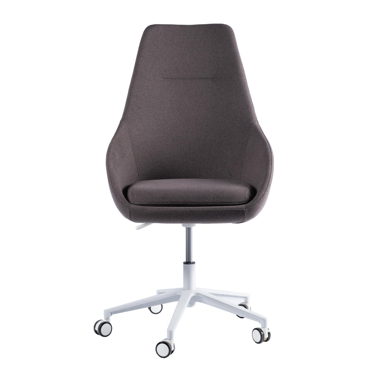 COOLBABY Ava Office Chair – Deep Taupe and Dark Charcoal Grey for Stylish Comfort - COOLBABY