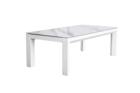 COOLBABY Modern Grey Rectangle Coffee Table - Sleek and Functional Living Room Accent - COOLBABY