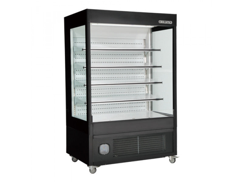 Open Chiller Display, Glass Door Display Freezer for Frozen Foods - COOLBABY