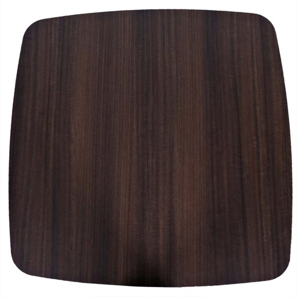 COOLBABY Premium Square Meeting Table BT-90 - 90x90 cm Brown, High-Density Fiber - COOLBABY