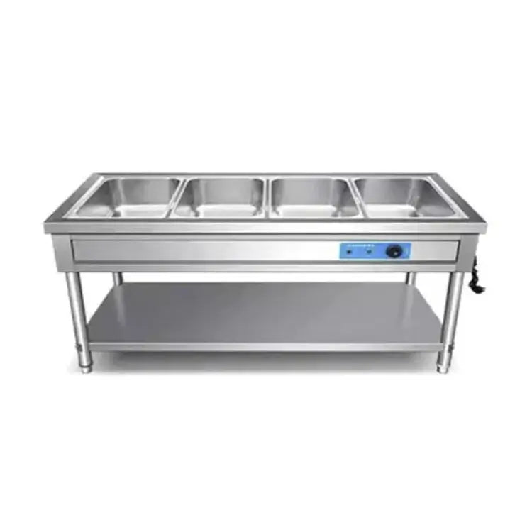Bain Marie 4 GN with Stand – Stainless Steel AISI 304 Food Warmer 2.5KW Made in UAE